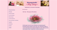 Desktop Screenshot of myday-massagen.de